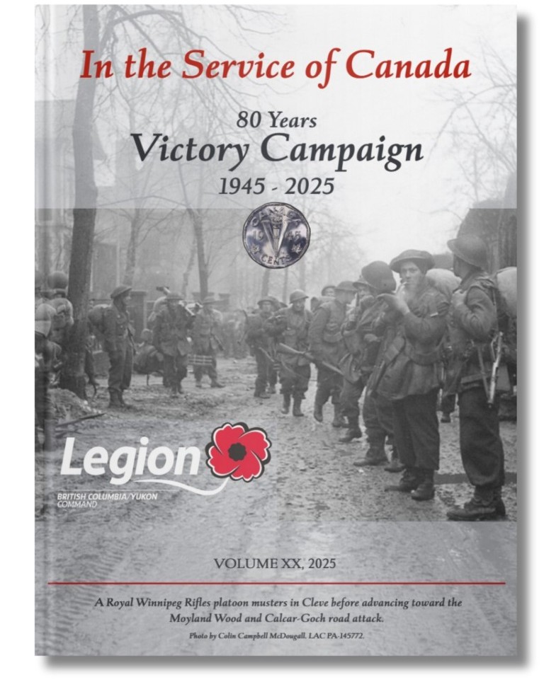 2025 Book Cover Image: In the Service of Canada